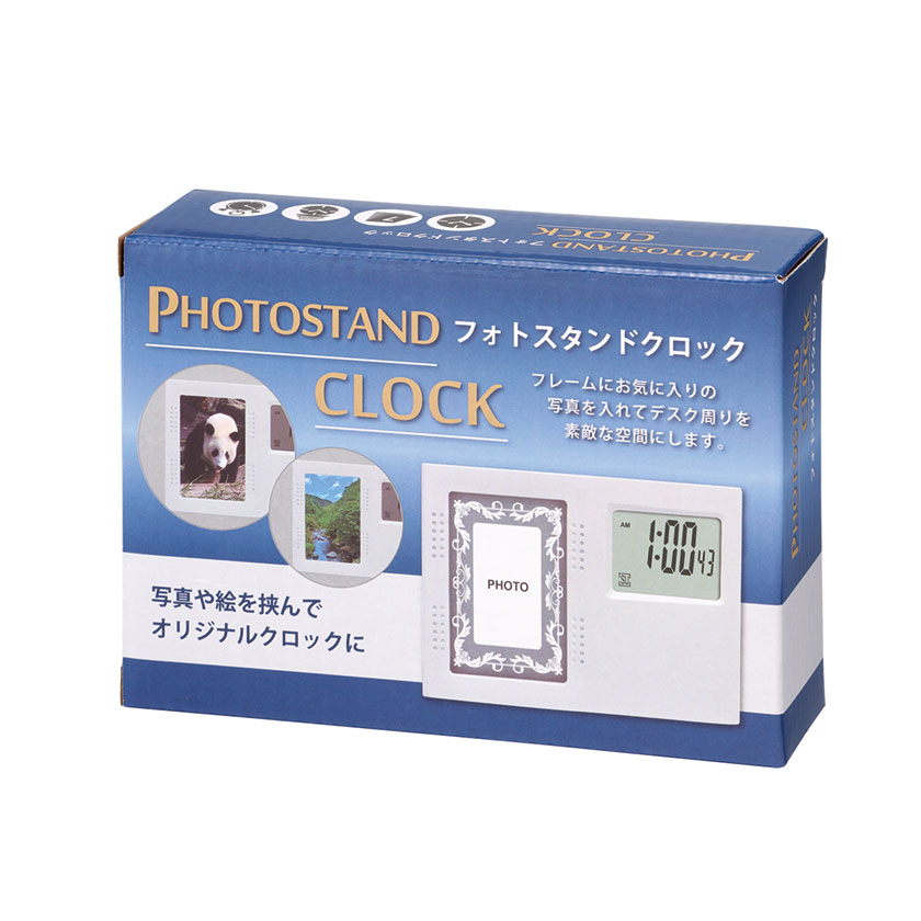 フォトスタンドクロック｜取扱商品一覧 ‐ 株式会社ニード | 販促商品